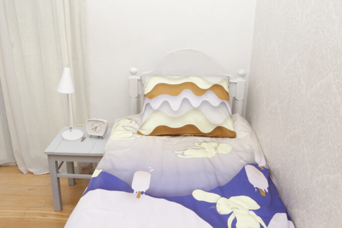 Single bed linen Mice hunting ice cream 2